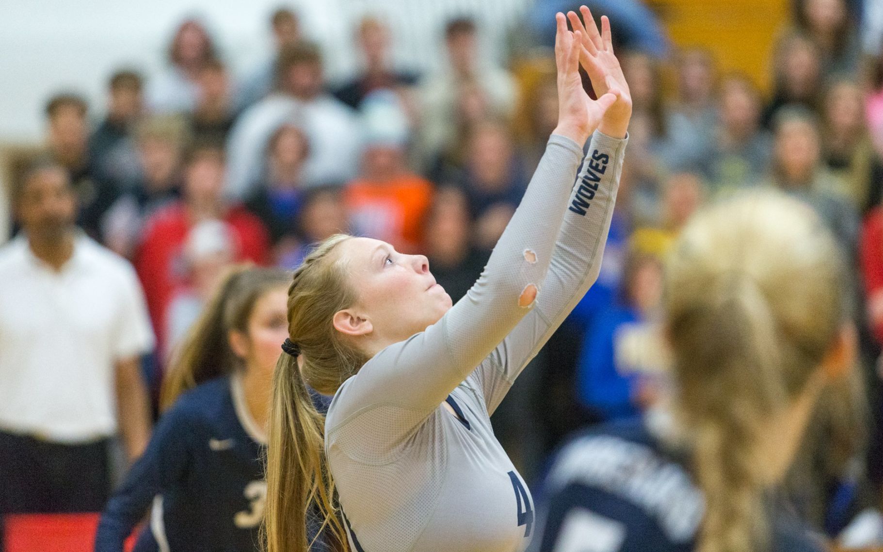 Class 4 District 7 girls volleyball championship